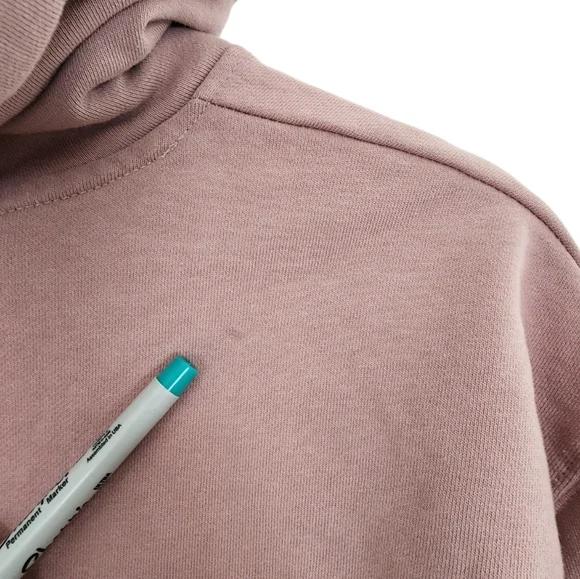 The Clown Motel Womens Medium Hoodie Pink Pullover Logo Tonopah Nevada Horror - Picture 8 of 9